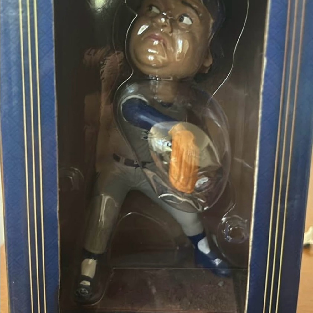 Fernando  Valenzuela Bobblehead Figurine - Blue and Tan (2020)